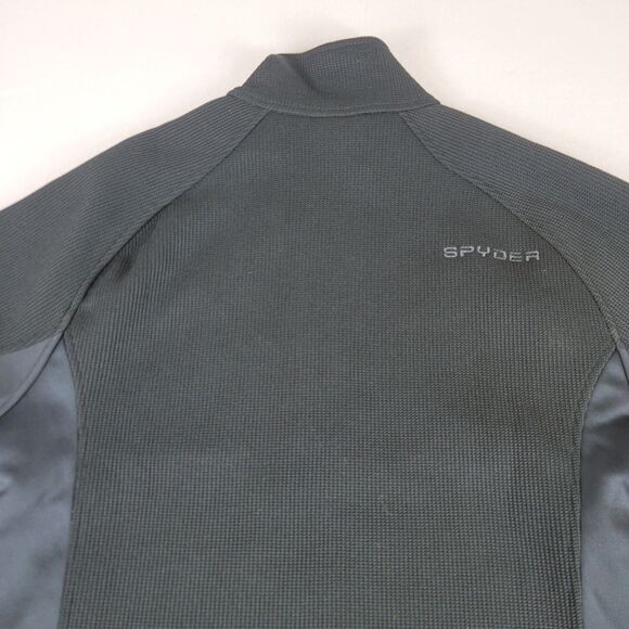 Spyder Performance Men’s Medium 1/2 Zip Outbound Stryke Sweater, Black. NWOT - Picture 5 of 6